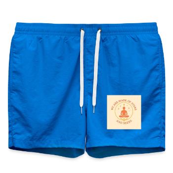 Spiritual Meditation Dharma Design - Swim Trunks - cobalt blue - Front