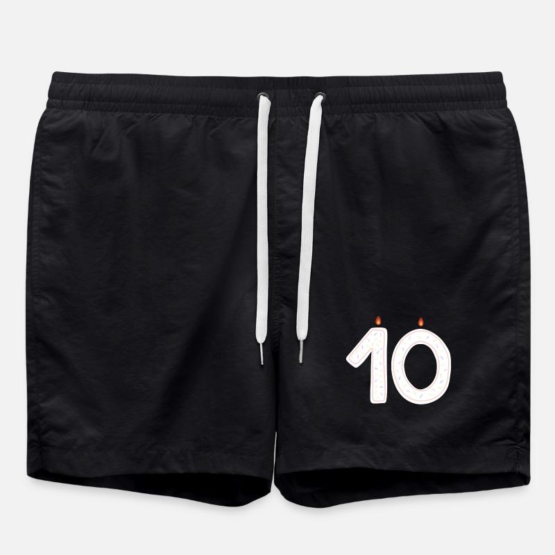 célébration 10e anniversaire Sprinkles Design - Short de bain - noir