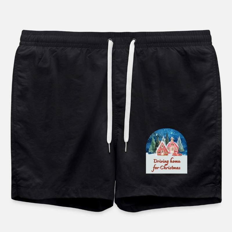 Rentrer à la maison pour Noël - Short de bain - noir