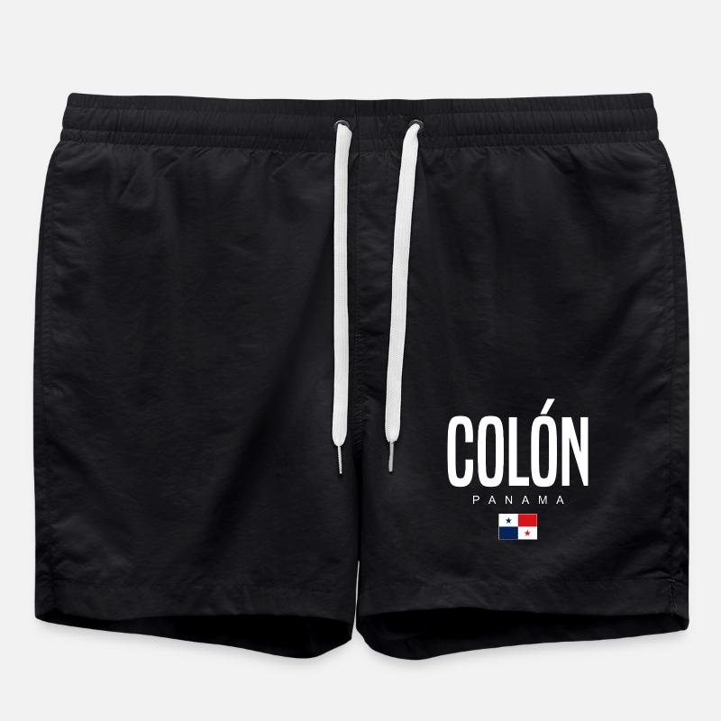 Colón Panama Panamaer - Badeshorts - Schwarz