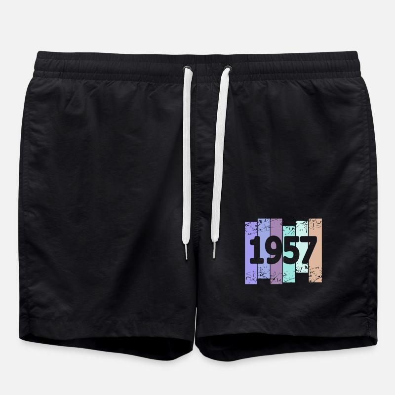 1957 - Swim Trunks - black