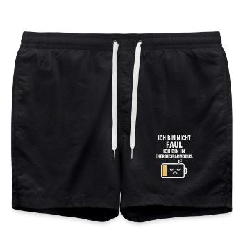 Dormir - Short de bain - noir - Devant - AI Model Male 185 light (185cm)