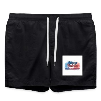 Always Toulouse - Swim Trunks - black - Front - AI Model Male 185 light (185cm)
