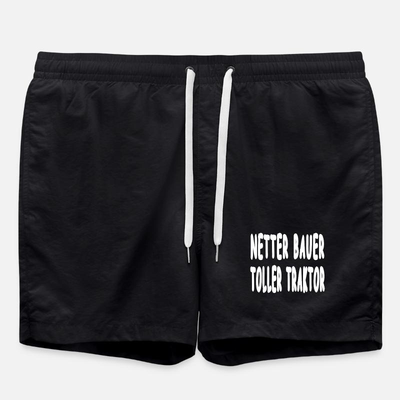 Tractor - Swim Trunks - black