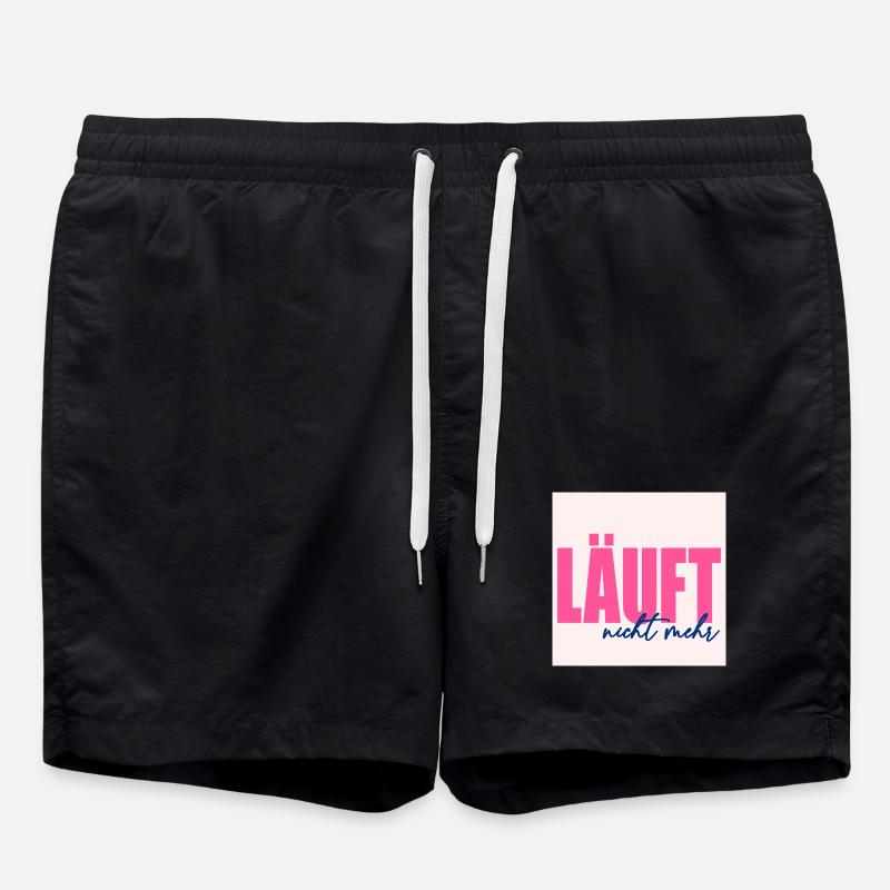 DOESN'T RUN ANYMORE - Swim Trunks - black