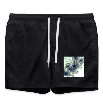 Smokey - Short de bain - noir - Devant - AI Model Male 185 light (185cm)