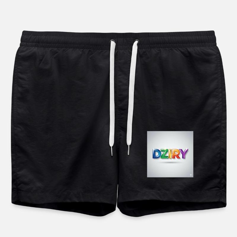 DZIRY Rainbow Gradient - Swim Trunks - black