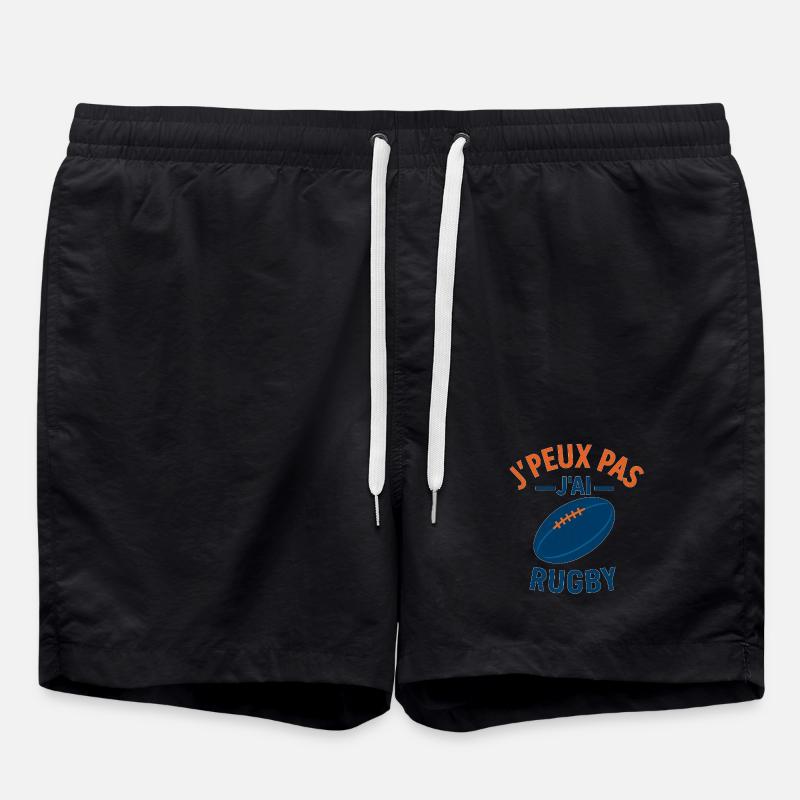 J'peux pas j'ai rugby - Short de bain - noir