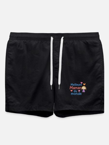 Beste Mutter der Welt - Badeshorts - Schwarz
