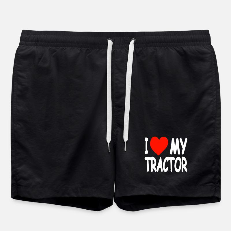 Tractor - Swim Trunks - black