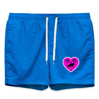 Chevaux - Short de bain - cobalt blue - Devant
