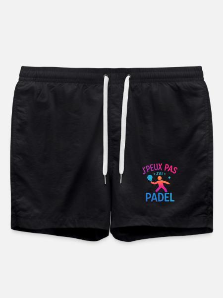 J'peux pas j'ai Padel - Short de bain - noir