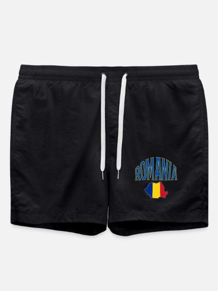 Roumanie - Short de bain - noir