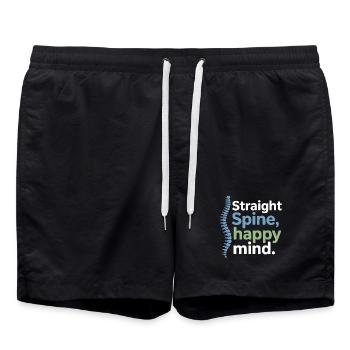 Équipement d’alignement neurospinal clinique DC agréé - Short de bain - noir - Devant - AI Model Male 185 light (185cm)
