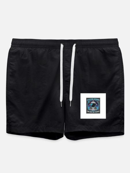 Celestial Voyager Explore Cosmos - Swim Trunks - black