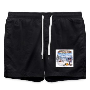 Dahoam Zillertal - Short de bain - noir - Devant - AI Model Male 185 light (185cm)