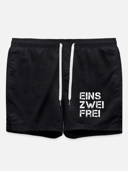 One Two Free - Swim Trunks - black