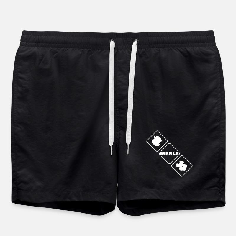 Merle - Swim Trunks - black