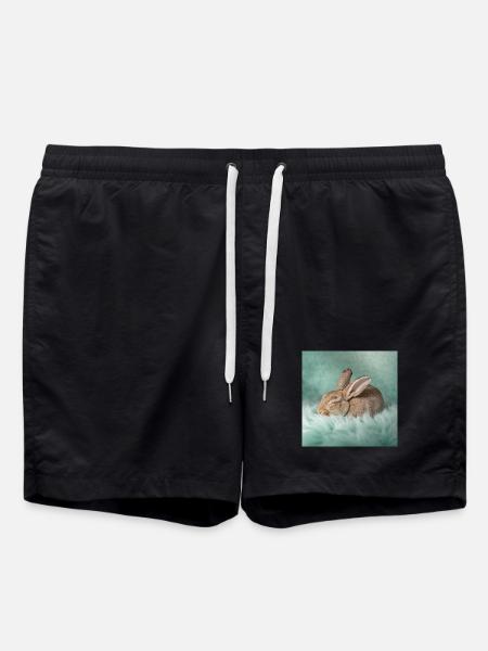 Rabbit Neon Dreams - Swim Trunks - black