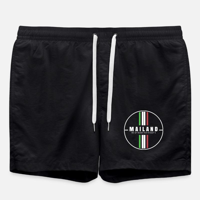 Coordonnées de Milan - Short de bain - noir