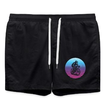 Un motif réservé aux vélos de route - Short de bain - noir - Devant - AI Model Male 185 light (185cm)