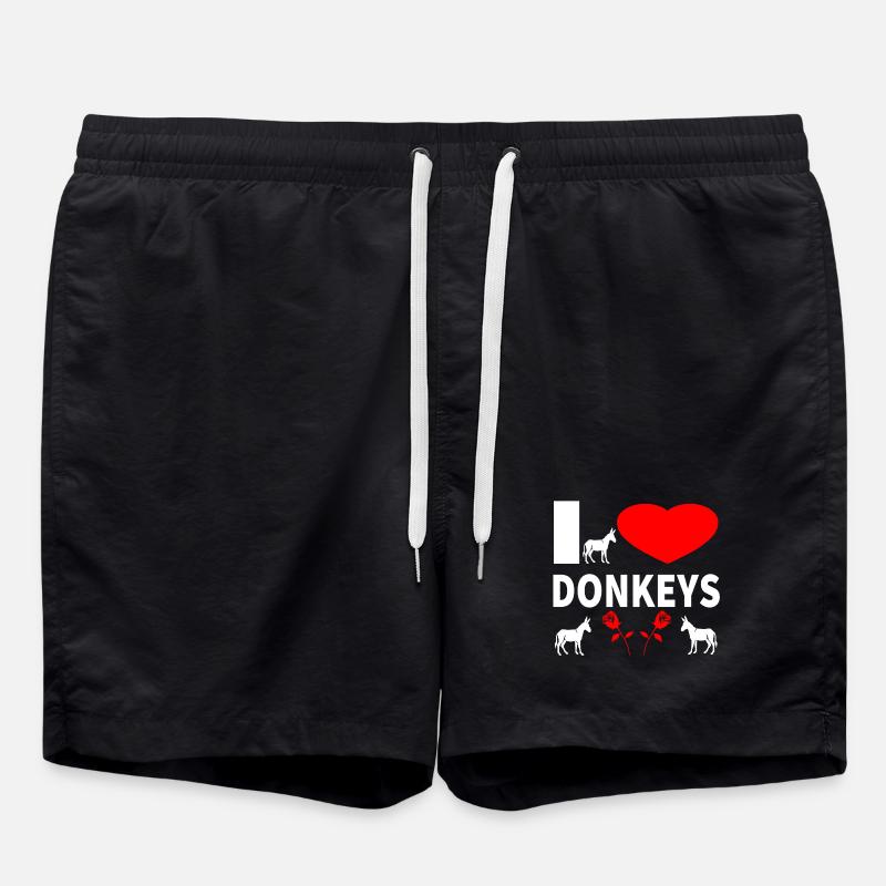 donkey - Swim Trunks - black