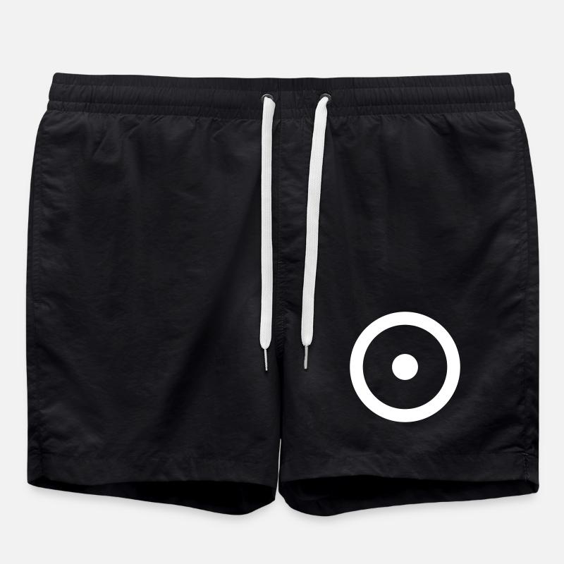 Joystick Minimal White - Swim Trunks - black