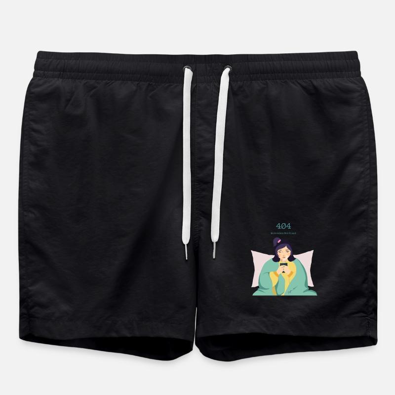 404 Motivation manquante - Short de bain - noir