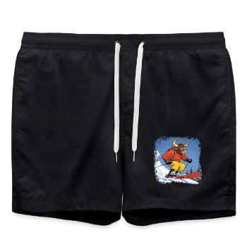 Ski Taurus - Short de bain - noir - Devant - AI Model Male 185 light (185cm)
