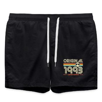 Original 1993 Retro Édition Limité - Short de bain - noir - Devant - AI Model Male 185 light (185cm)