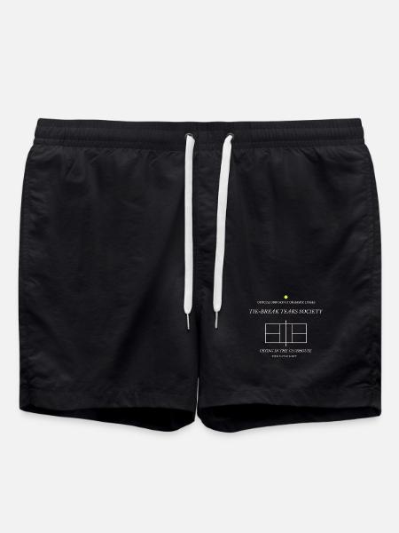 Tie-Break Tears Society Tee - Badeshorts - Schwarz