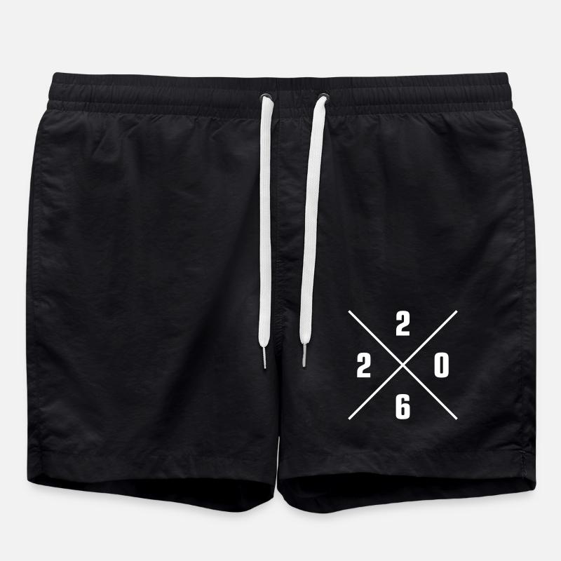 2026 year - Swim Trunks - black