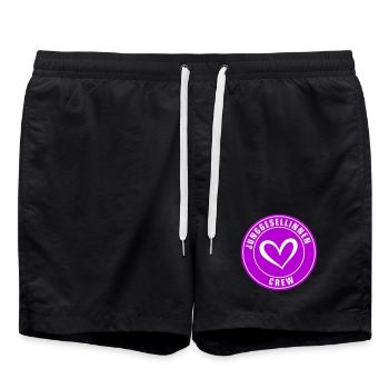Hen Party Crew - Swim Trunks - black - Front - AI Model Male 185 light (185cm)