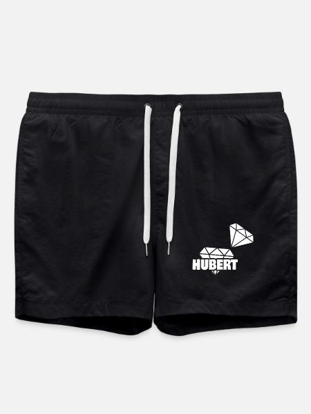 Gift for Hubert - Swim Trunks - black