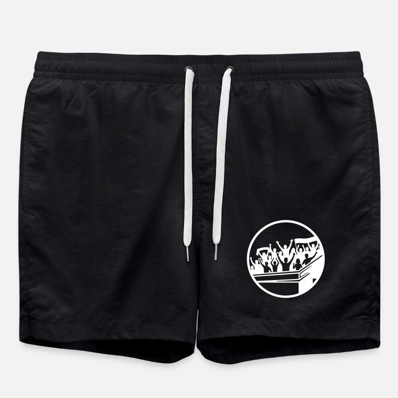 Fans Stadium Silhouette - Badeshorts - sort