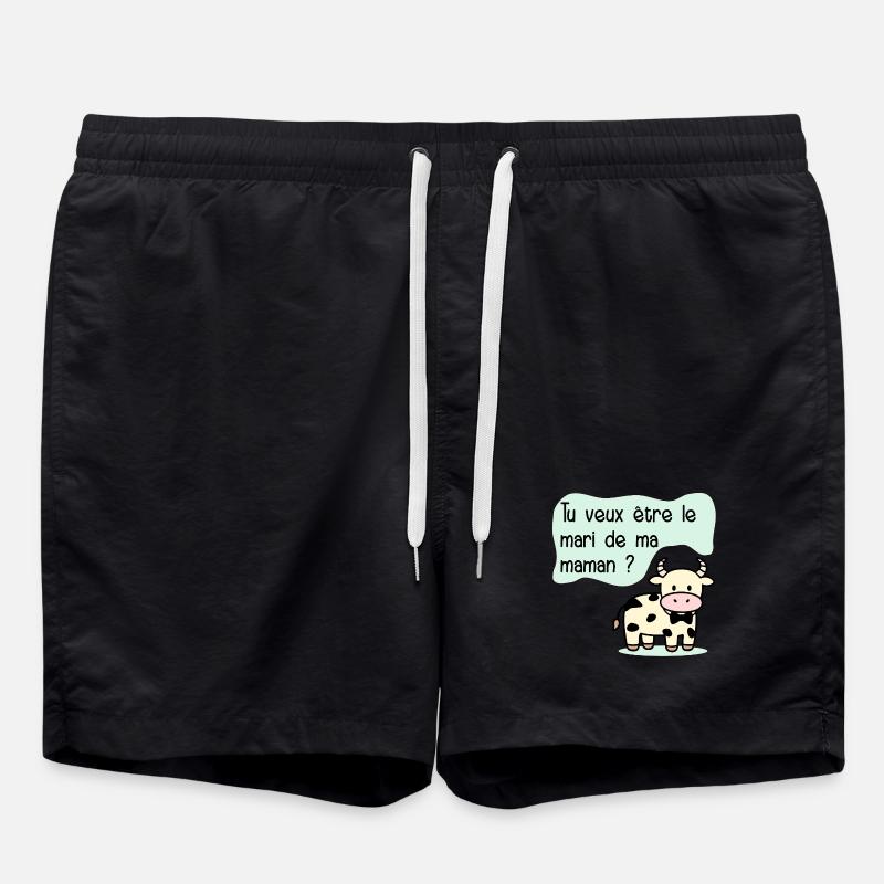 Proposition de Mariage Maman - Short de bain - noir