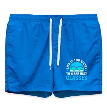 Optician Ophthalmologist Optics - Swim Trunks - cobalt blue - Front