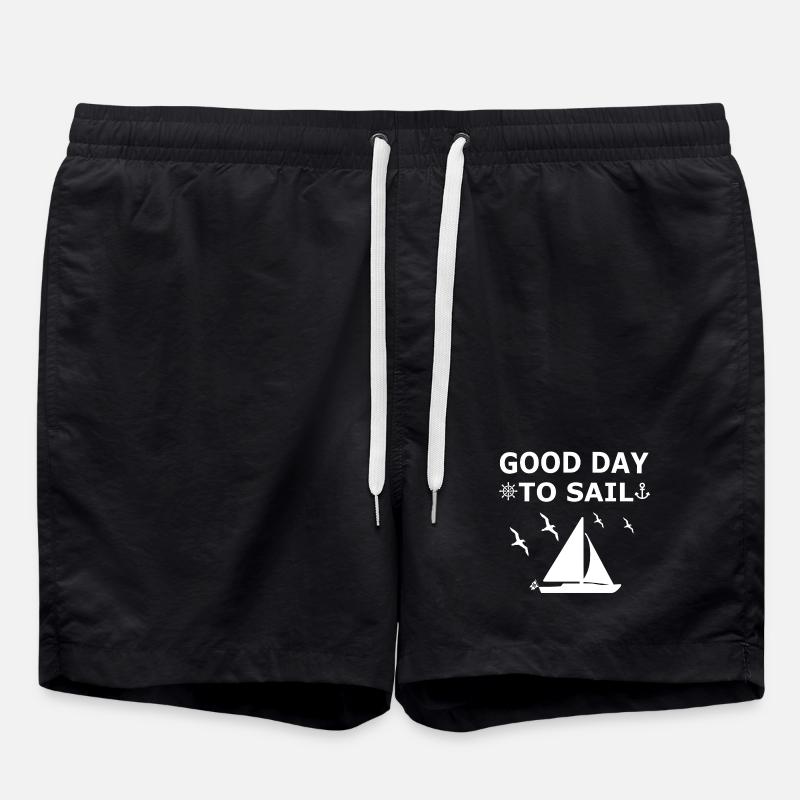 Sail - Swim Trunks - black