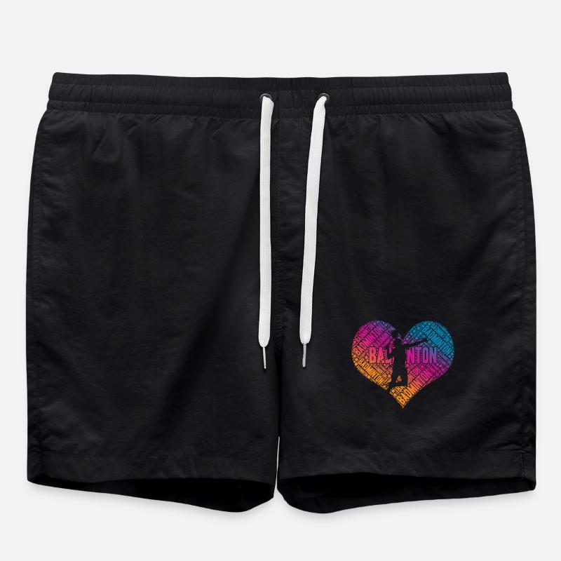 Badminton - Swim Trunks - black