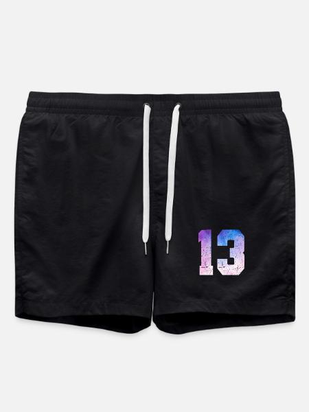 Issue 13 – 13th Anniversary Gift - Swim Trunks - black