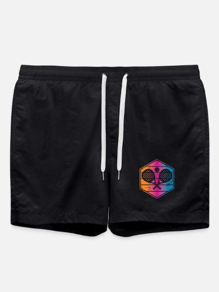 Padel Sport Vintage - Costume a pantaloncino - nero