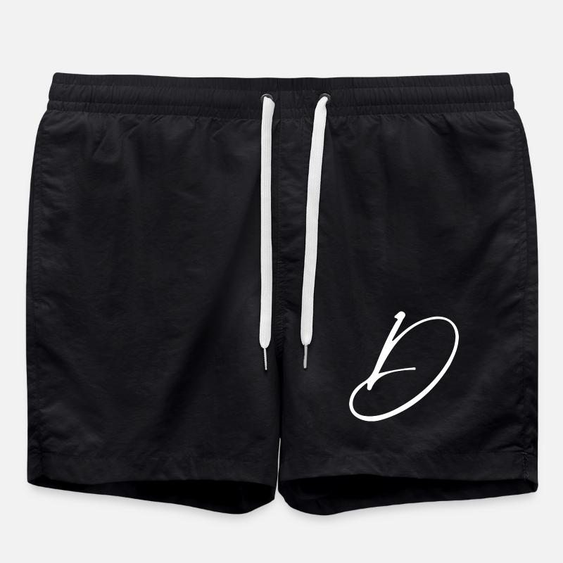 D - Swim Trunks - black
