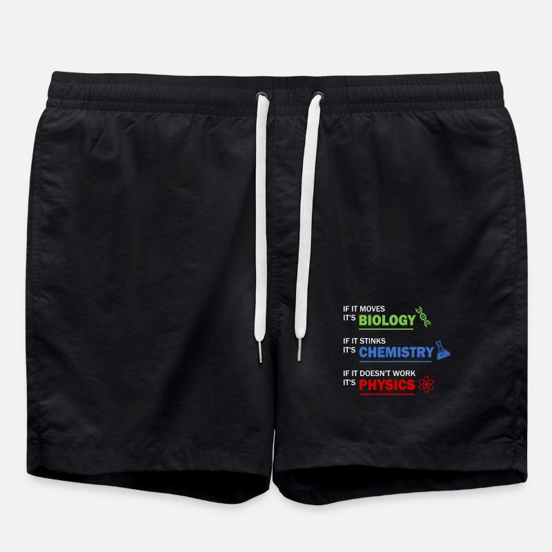 Natural sciences - Swim Trunks - black