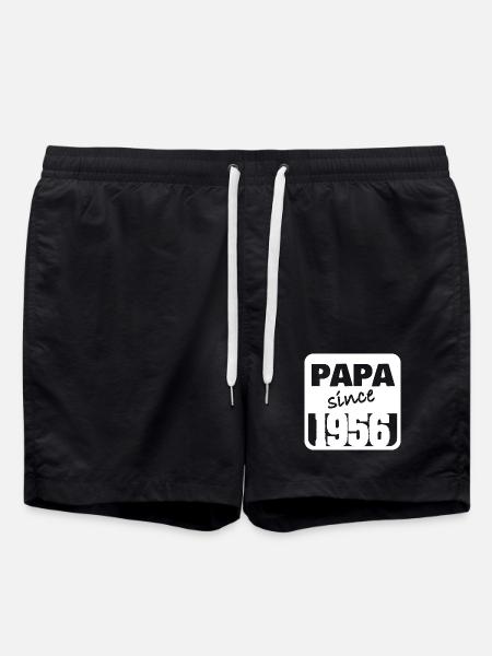 1956 - Swim Trunks - black