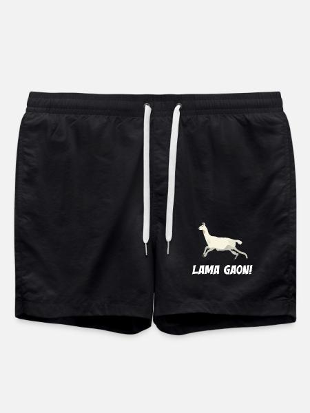 Lama Gaon - Swim Trunks - black