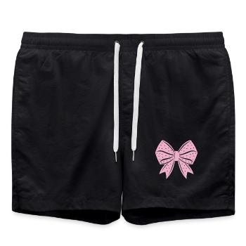 Cheer bow - Swim Trunks - black - Front - AI Model Male 185 light (185cm)