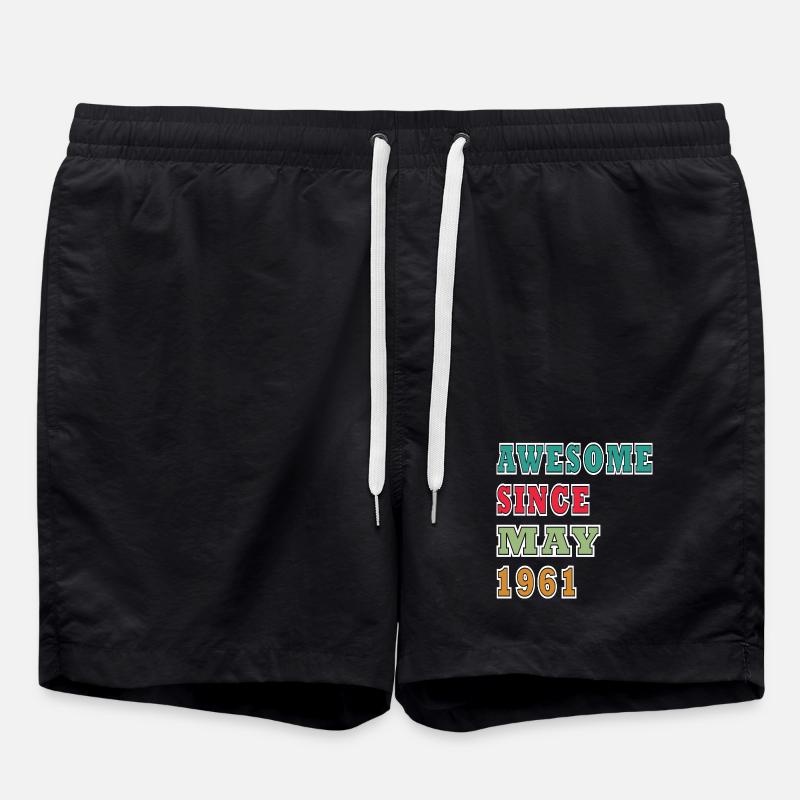 Cult date May 1961 - Swim Trunks - black