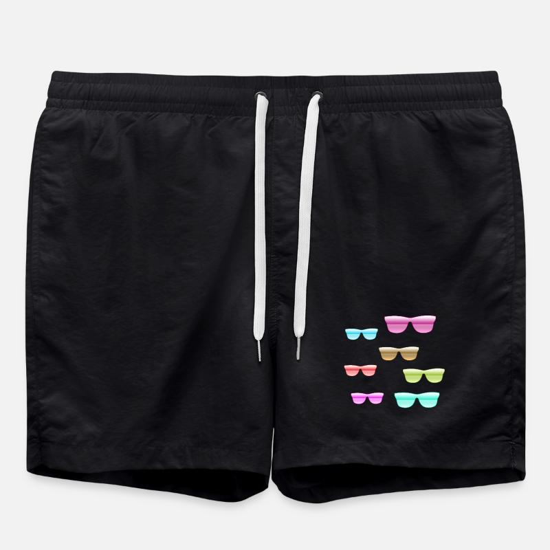 Rainures solaires - Short de bain - noir