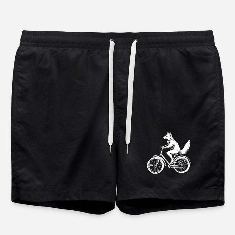 Fahrrad Fuchs - Badeshorts - Schwarz