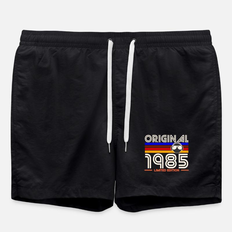 Original 1985 Limited Edition - Swim Trunks - black